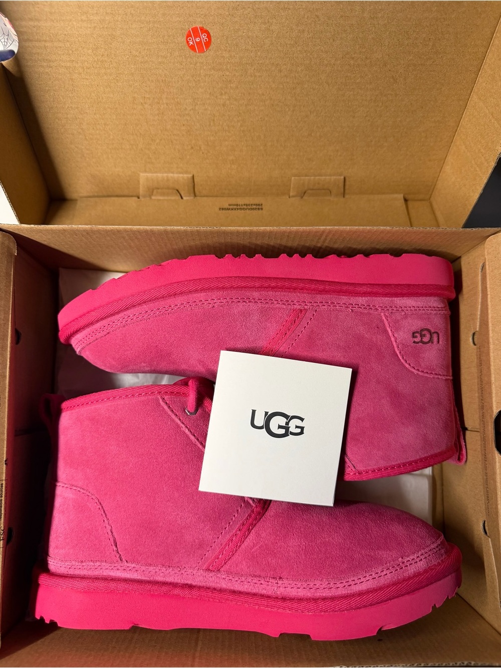 UGG  Boots in Hot Pink Suede